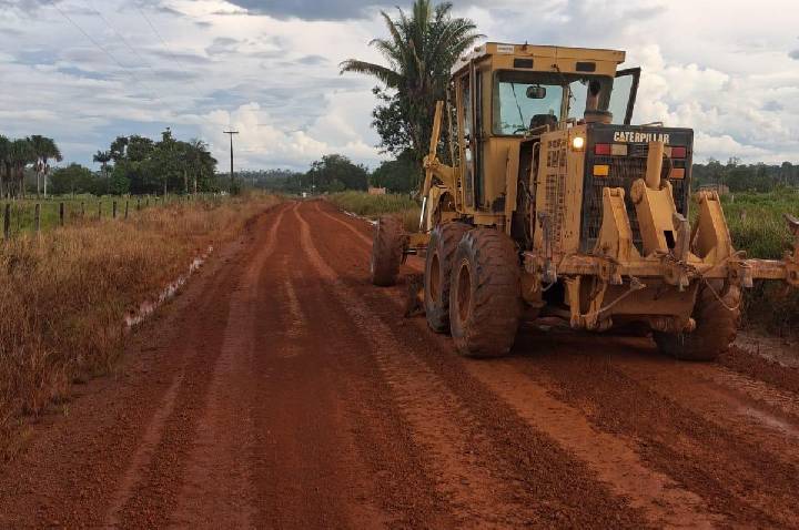 Após indicação do Deputado Alan Queiroz, Governo de Rondônia executa obras de recuperação na Linha 67