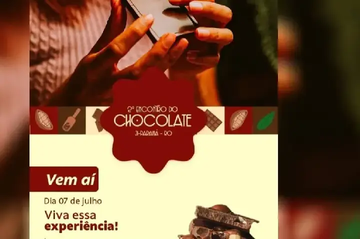 Chocolate de Rondônia é destaque no 2º Encontro do Chocolate com foco na cacauicultura e negócios em Ji-Paraná