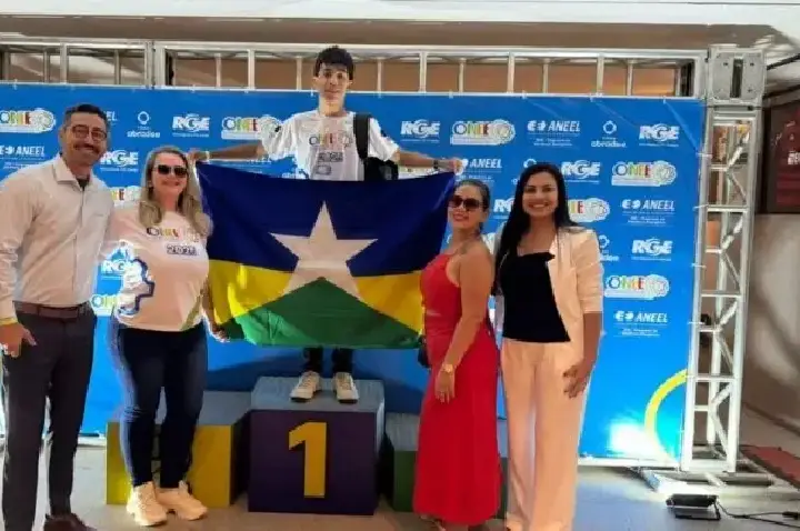 Estudante de Porto Velho inspira nova geração para a Olimpíada Nacional de Eficiência Energética 2026