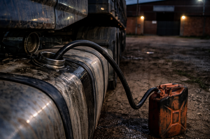 Furto de combustível e arrombamento em doceria são registrados em Vilhena