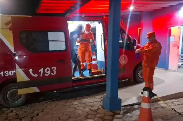 Jovem é esfaqueado e se esconde em área da Funasa para escapar de ataque em Porto Velho