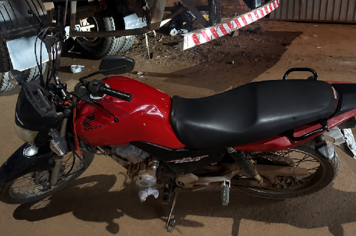 Motociclista fica ferido após colisão no bairro Cascalheira