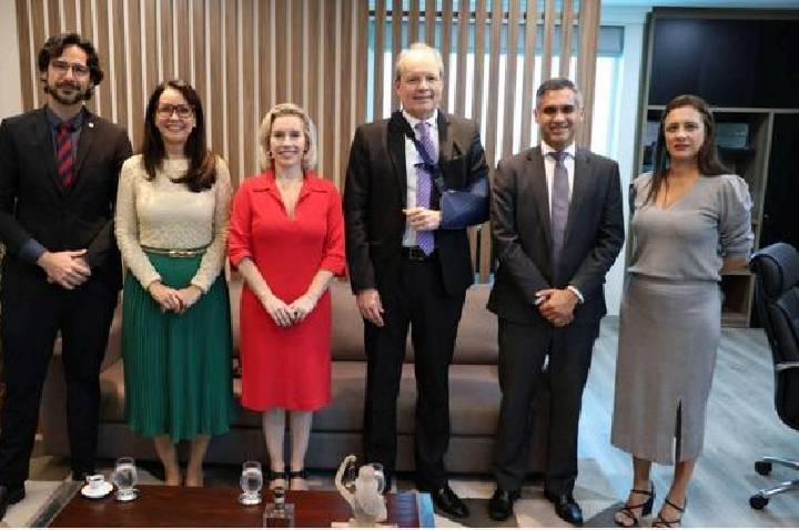 MPRO recepciona Corregedor-Geral do Ministério Público do Trabalho e reforça cooperação entre instituições