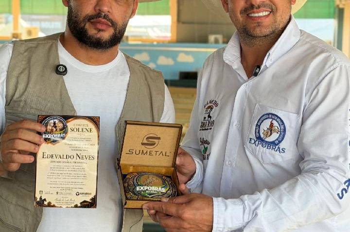 Na Rondônia Rural Show, deputado Edevaldo Neves reafirma apoio à Expobras e ao agronegócio de Rondônia