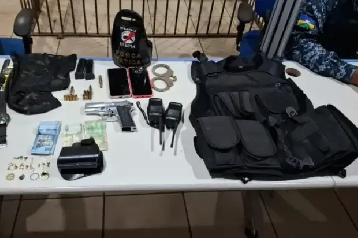 Operação Sufocare prende integrante do CV com arma roubada e munições em Porto Velho