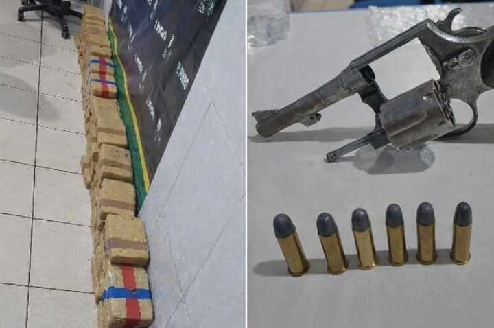 Perseguição policial termina com suspeito baleado e carga de drogas apreendida