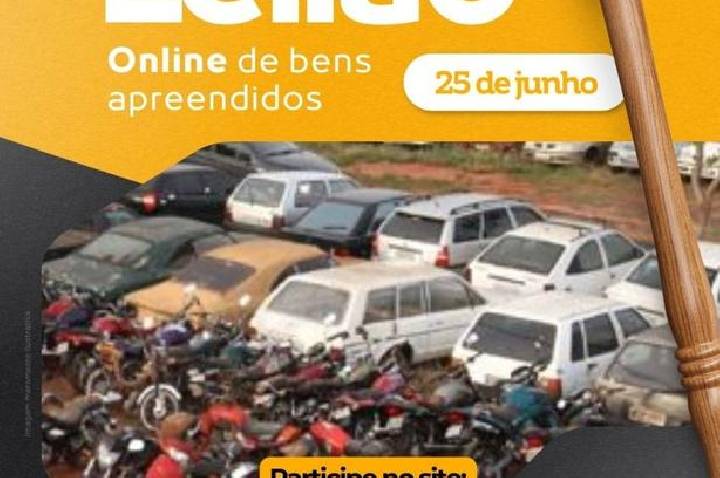PF realiza leilão de bens apreendidos neste mês