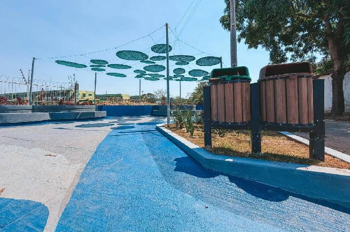 Pocket Park transforma antigo espaço degradado em novo ponto de convivência em Porto Velho