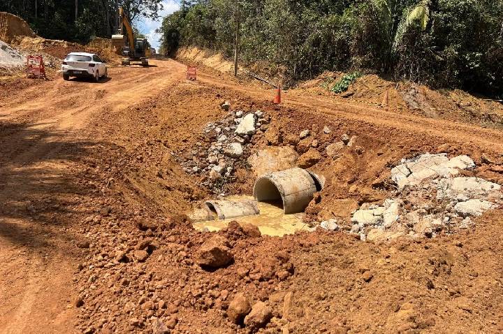 Sondagem do solo orienta solução para obras na Rua Prof. Jerônimo