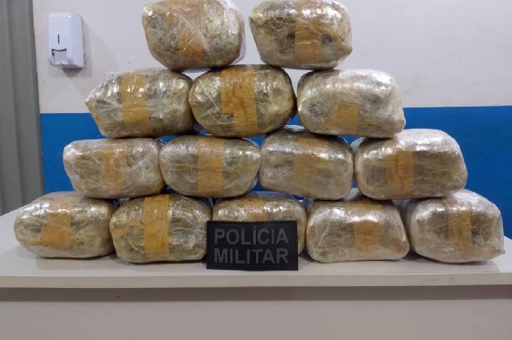 Tráfico de drogas interestadual termina com apreensão de maconha na rodoviária de Vilhena