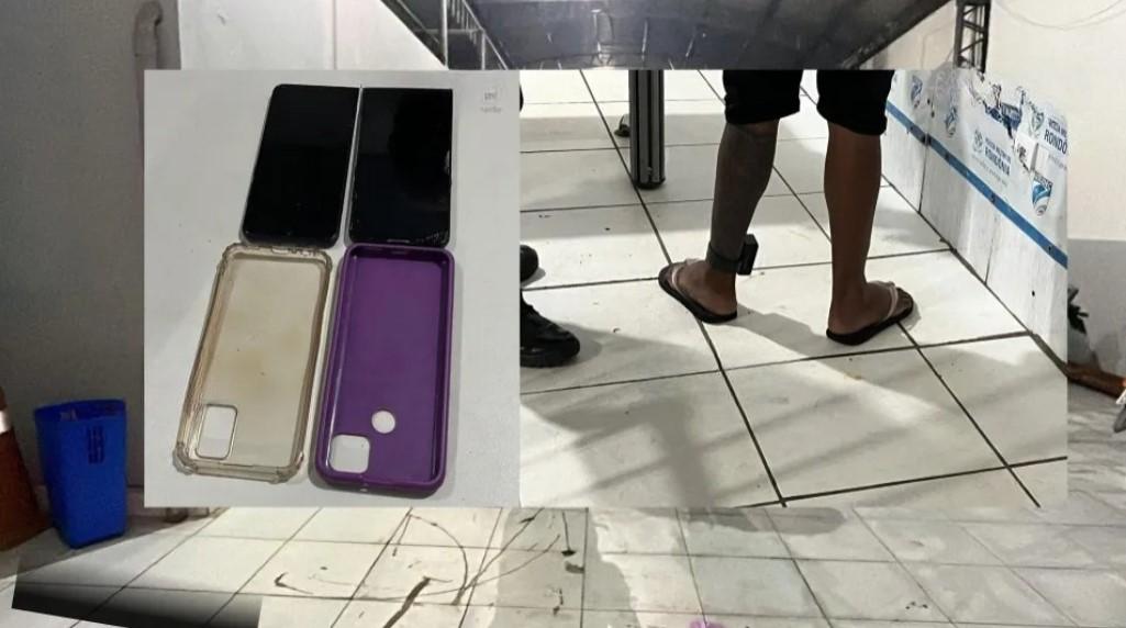 Apenado monitorado por tornozeleira é preso após ameaçar atirar em bebê durante roubo