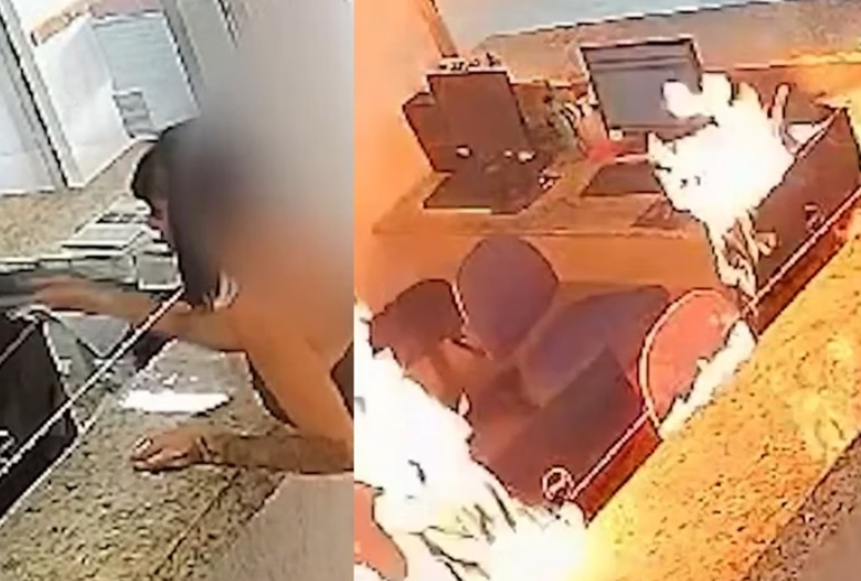 Movida pela raiva, mulher incendeia recepção de hospital em MG