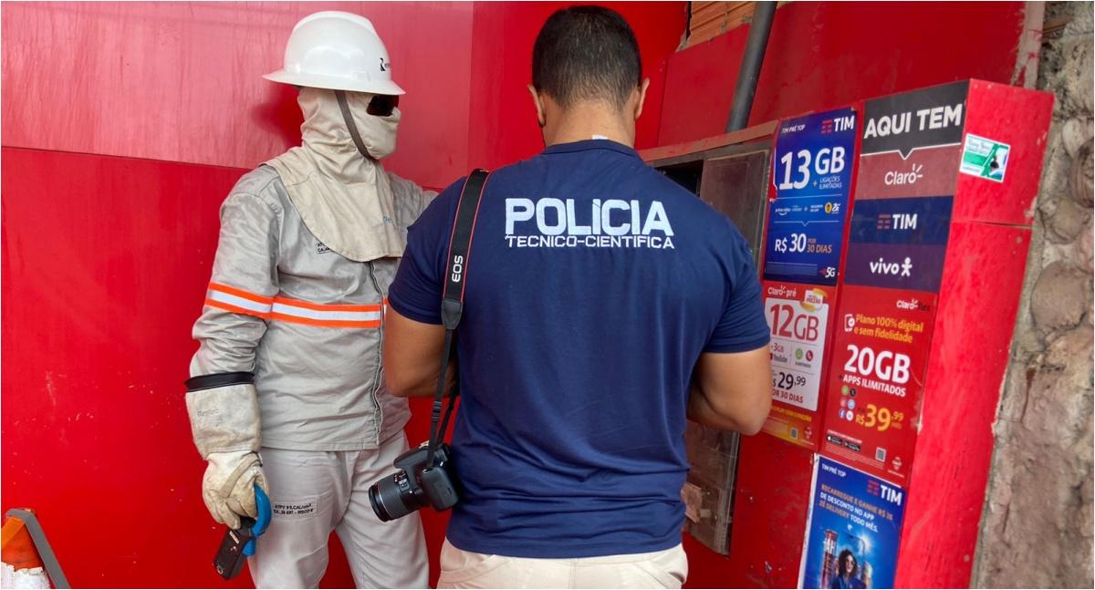 Quatro pessoas são detidas em operação contra furto de energia.