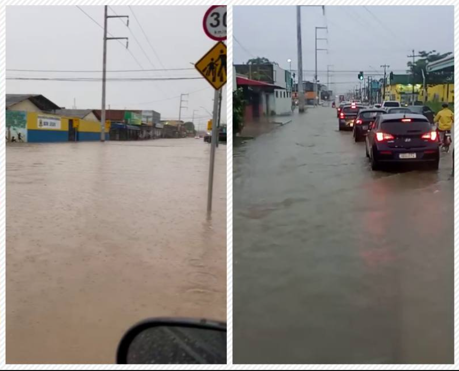 Chuva Intensa Causa Alagamentos em Porto Velho