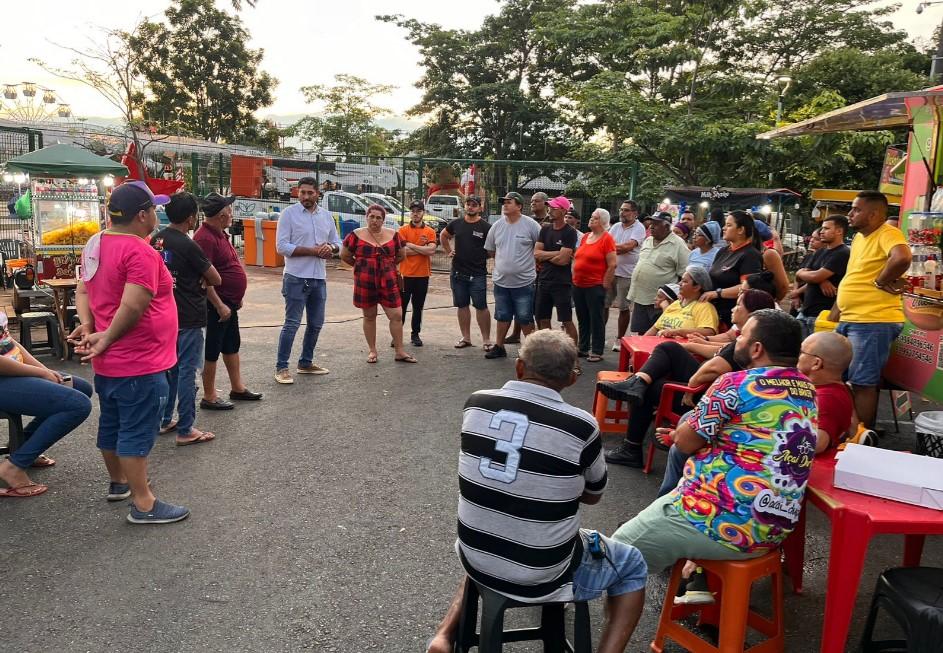 Márcio Pacele reúne-se com Associação dos Empreendedores de Ruas para discutir melhorias no setor