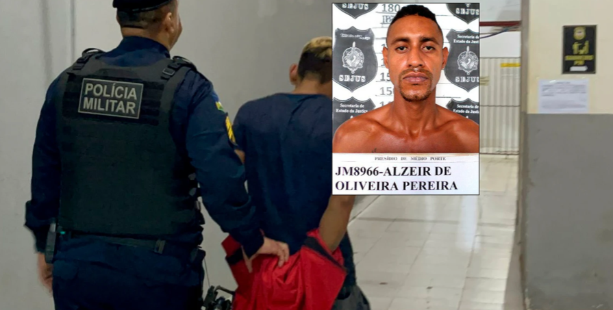 Monitorado por tornozeleira eletrônica é morto pela PM  e comparsa preso durante assalto em Porto Velho
