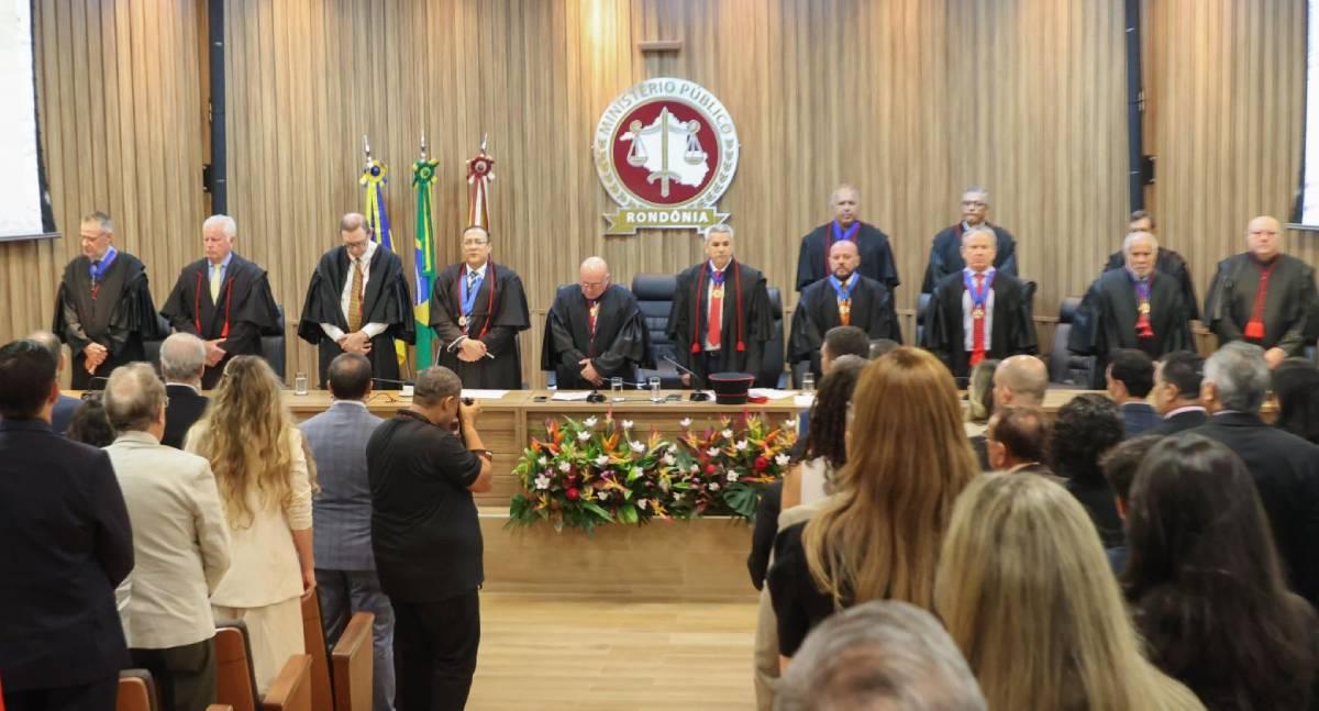 Prefeito de Porto Velho prestigia posse do novo corregedor geral do MPRO