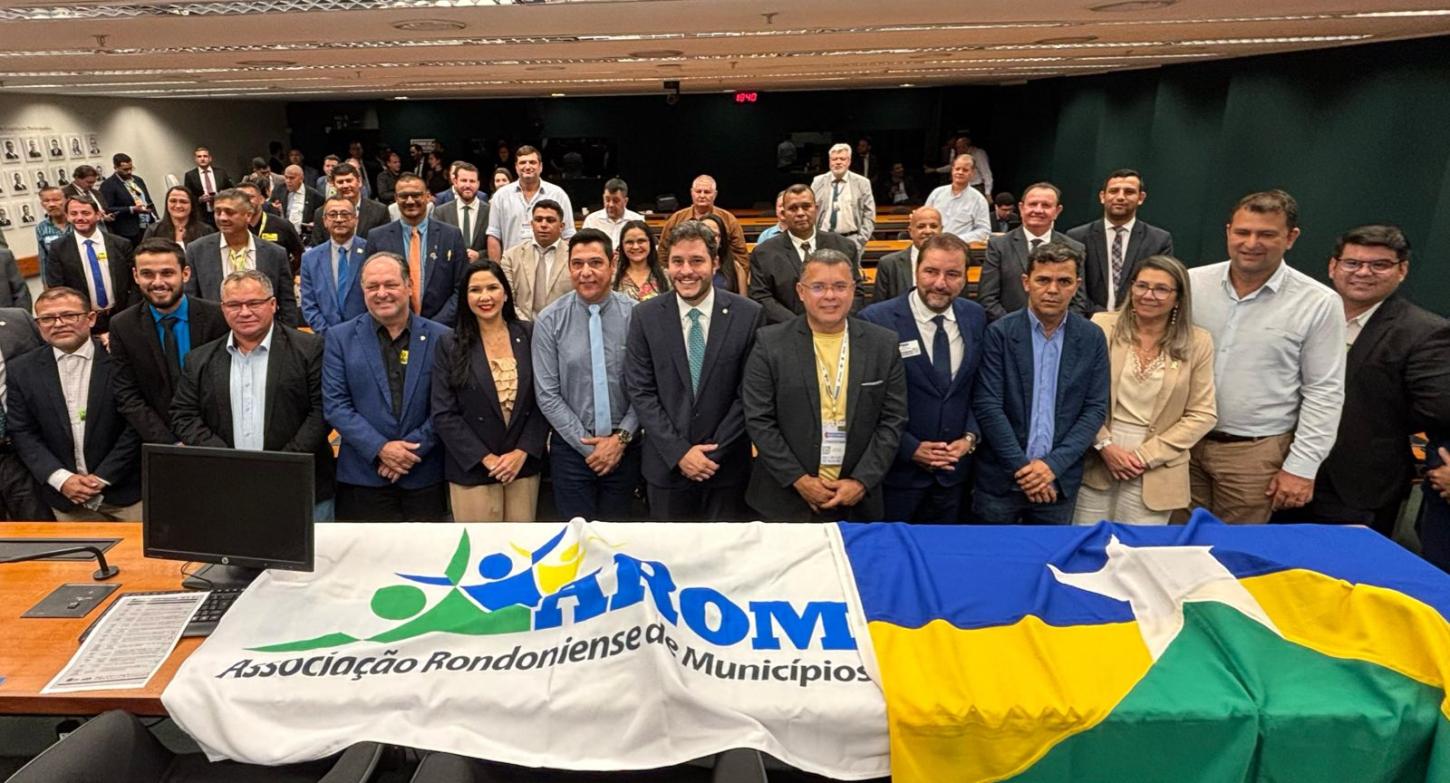 Bancada Federal de Rondônia e AROM se reúnem para debater melhorias para o estado