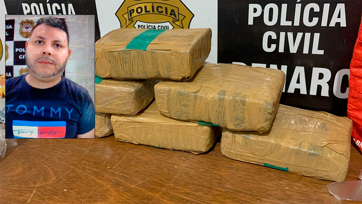 Denarc prende ex-policial penal com 6 kg de drogas na zona sul de Porto Velho