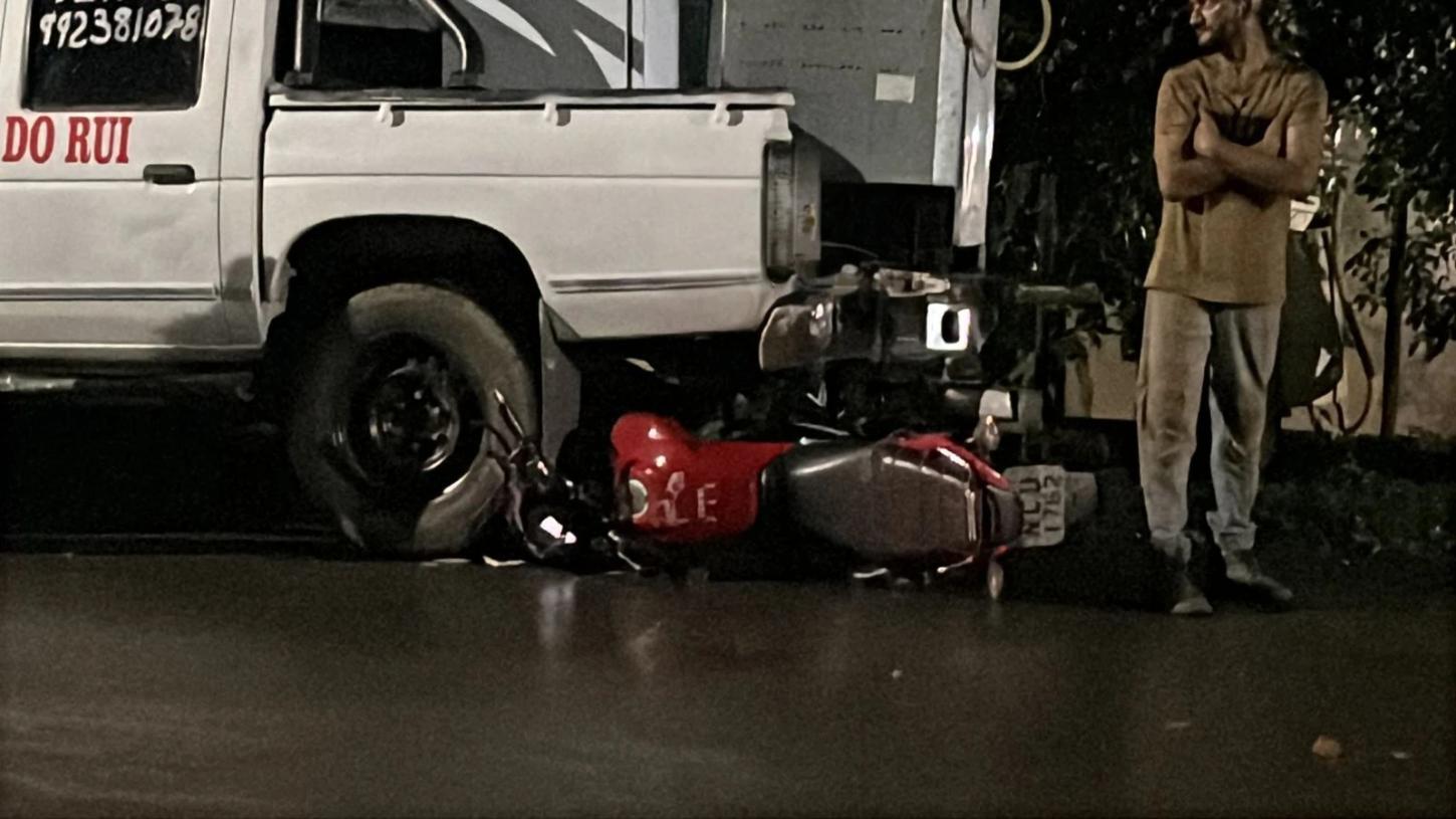 Gestante de três meses sofre grave acidente de moto em Porto Velho