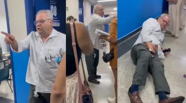 Médico agride pacientes em unidade de saúde e é demitido