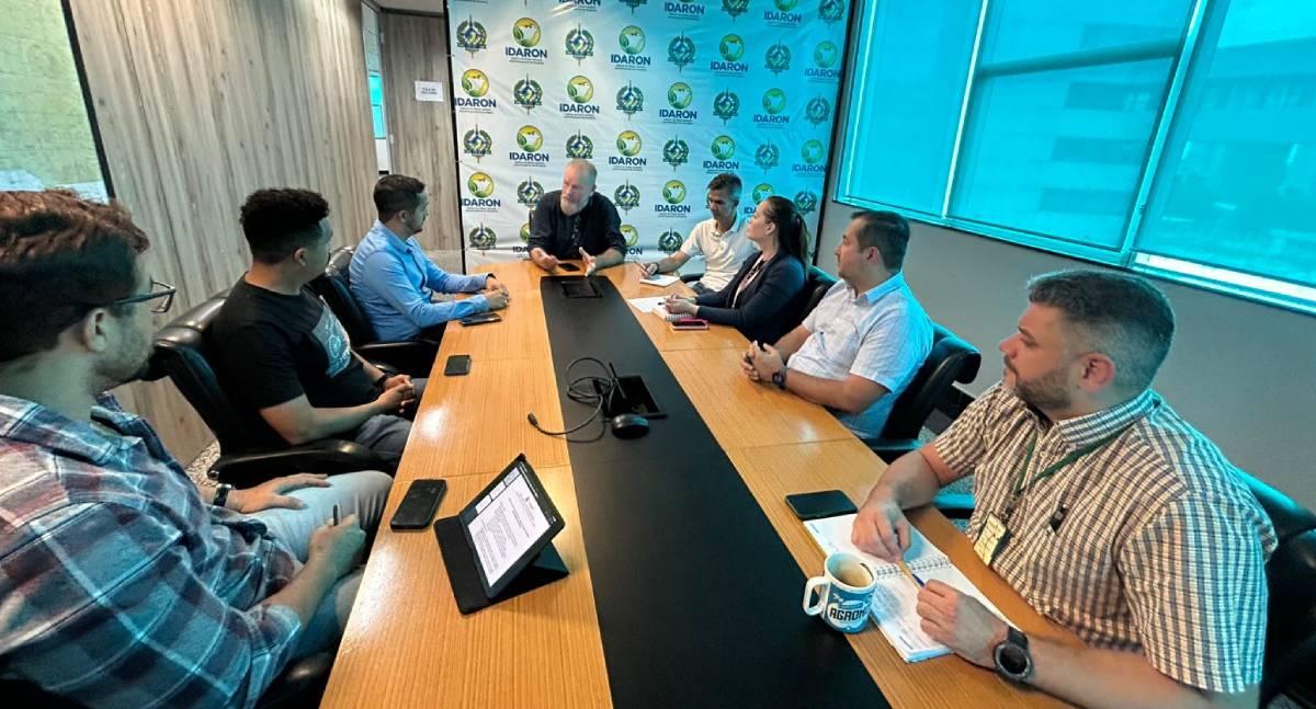 Prefeitura de Porto Velho e Idaron reforçam parceria para garantir a segurança alimentar da população