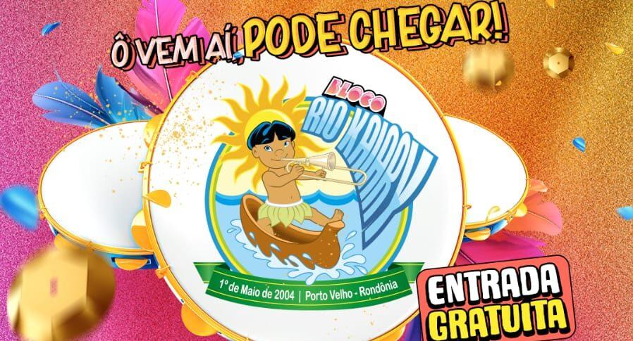 Rio Kaiary está de volta ao carnaval de rua de Porto Velho