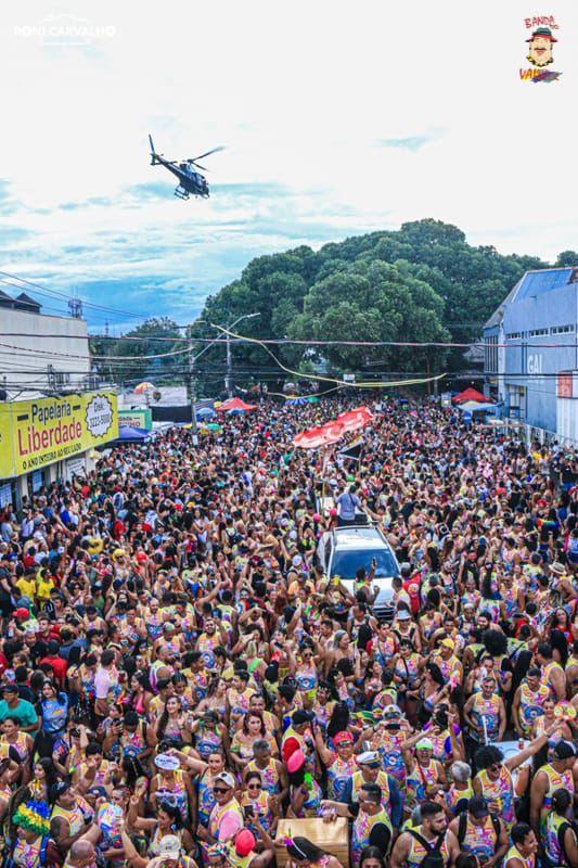 Sábado de Carnaval (01) será marcado pelo desfile da Banda do Vai Quem Quer