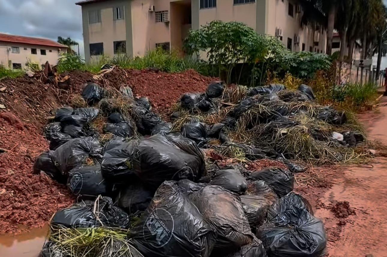 A empresa MB Serviços, recém chegada em Porto Velho (RO), com o objetivo de atuar na limpeza urbana da cidade, foi flagrada na última terça-feira (04/03), recentemente descartando