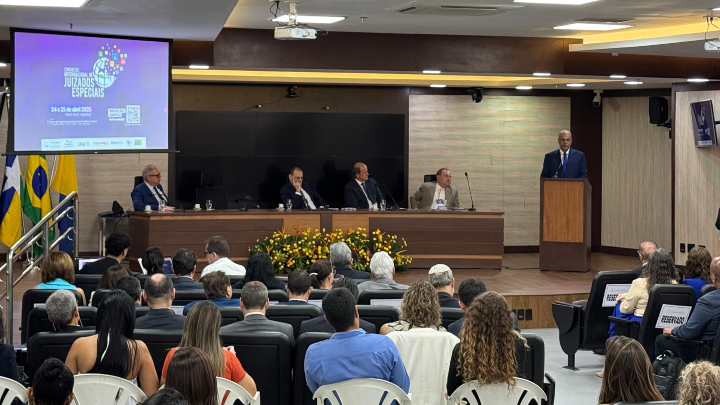 Em abertura de Congresso Internacional de Juizados Especiais, Justiça de Rondônia reforça compromisso com melhoria da prestação jurisdicional