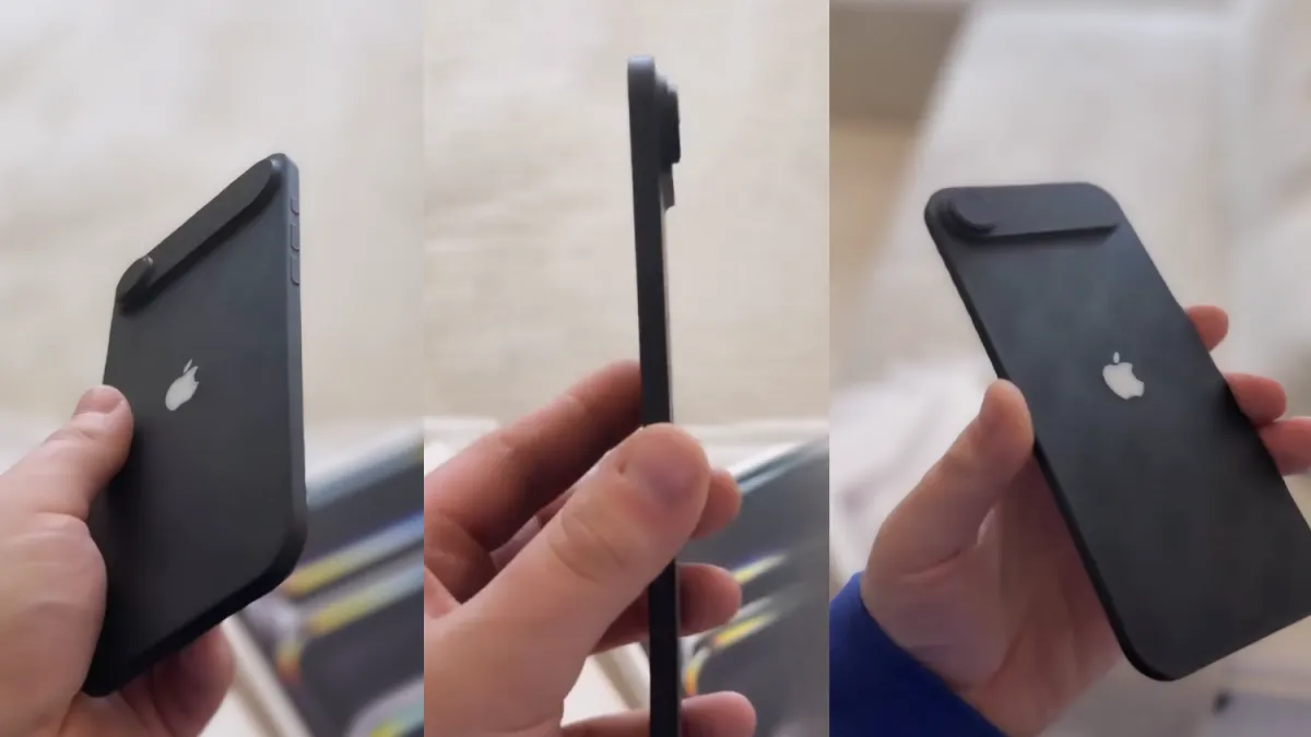 Supostas Imagens do iPhone 17 Air Revelam Design Ultrafino