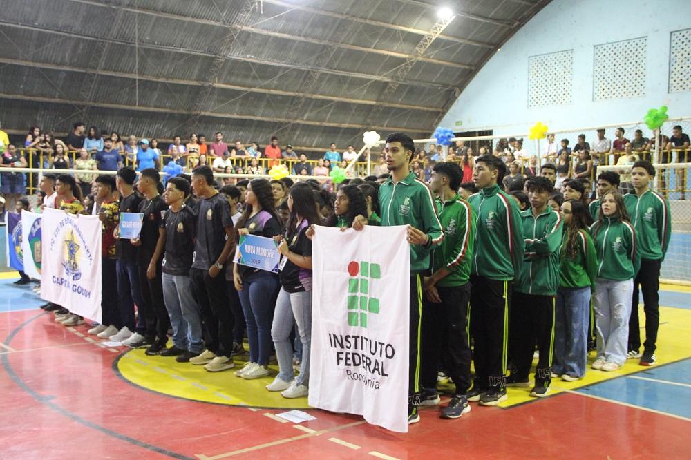 Dra. Taíssa participa da abertura dos Jogos Escolares de Rondônia na Região Mamoré