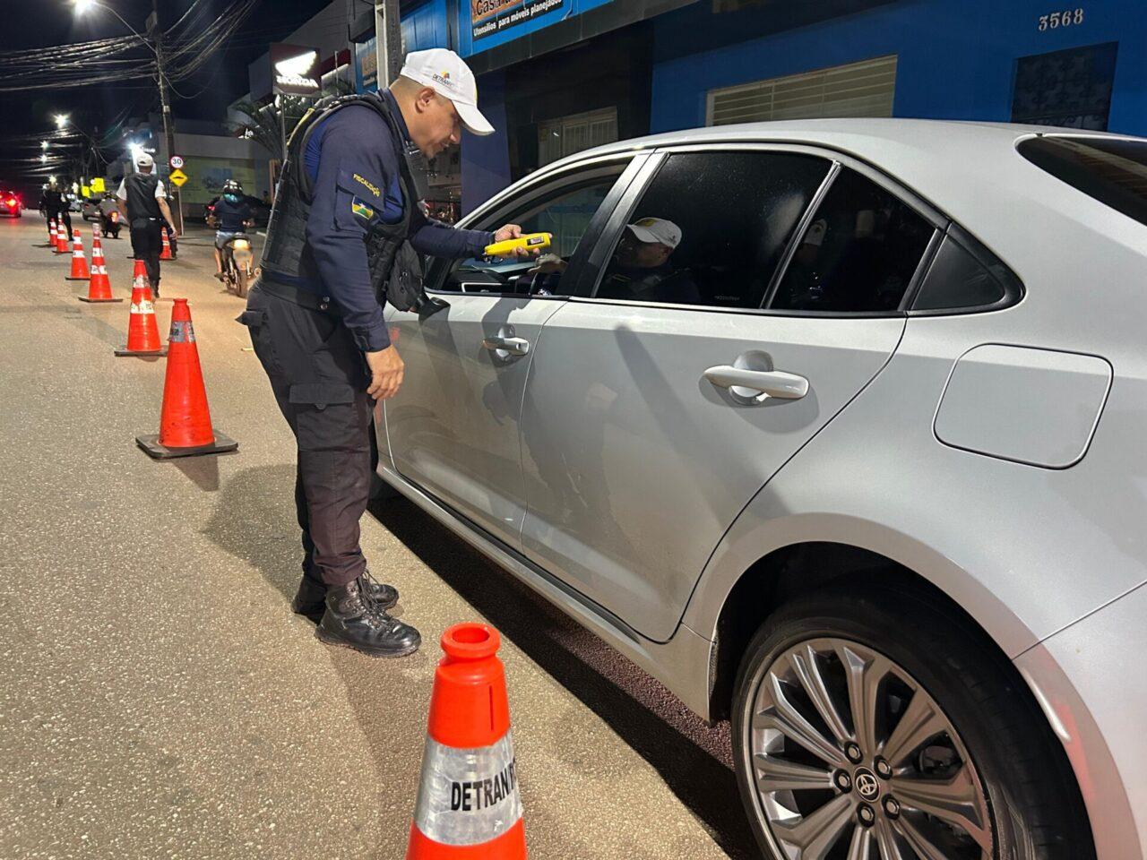 Operação Lei Seca em Porto Velho flagra 56 motoristas alcoolizados