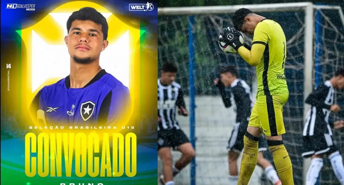 Bruninho Samudio é convocado para a Seleção Brasileira Sub-15
