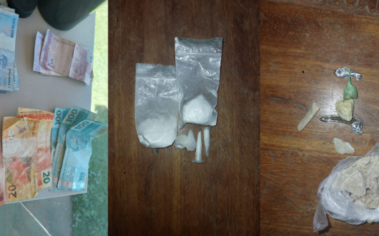 Denúncia anônima leva PM a descobrir ponto de tráfico