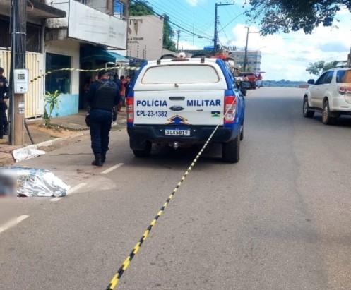 Homem é morto a tiros no centro de Porto Velho