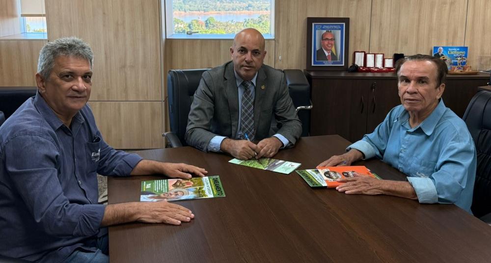 Ismael Crispin recebe pesquisadores para tratar da modernização do cultivo da mandioca em Rondônia