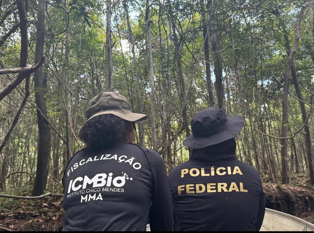 PF e ICMBio deflagram operação contra caça e pesca ilegal em unidade de conservação federal