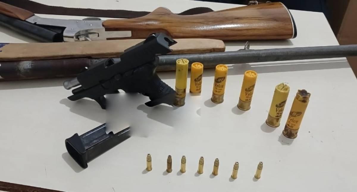 Polícia apreende armas e previne confronto entre facções rivais