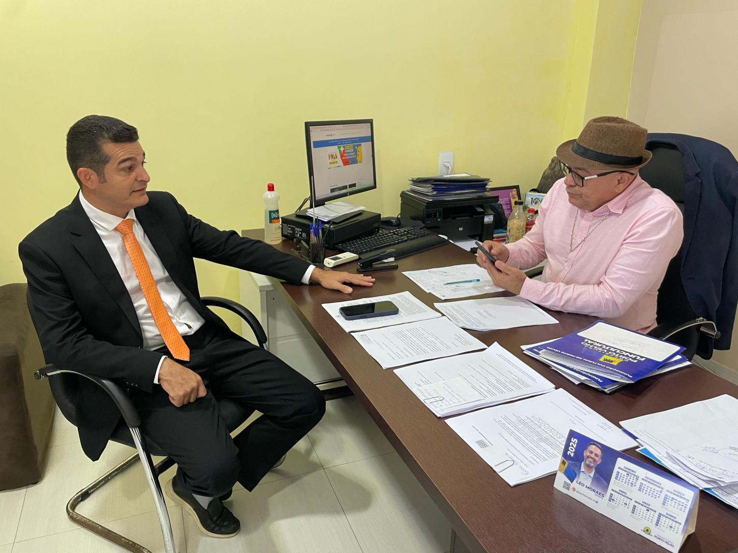 Vereador Adalto de Bandeirantes Visita Funcultural e Discute Expansão das Atividades Culturais nos Distritos de Porto Velho