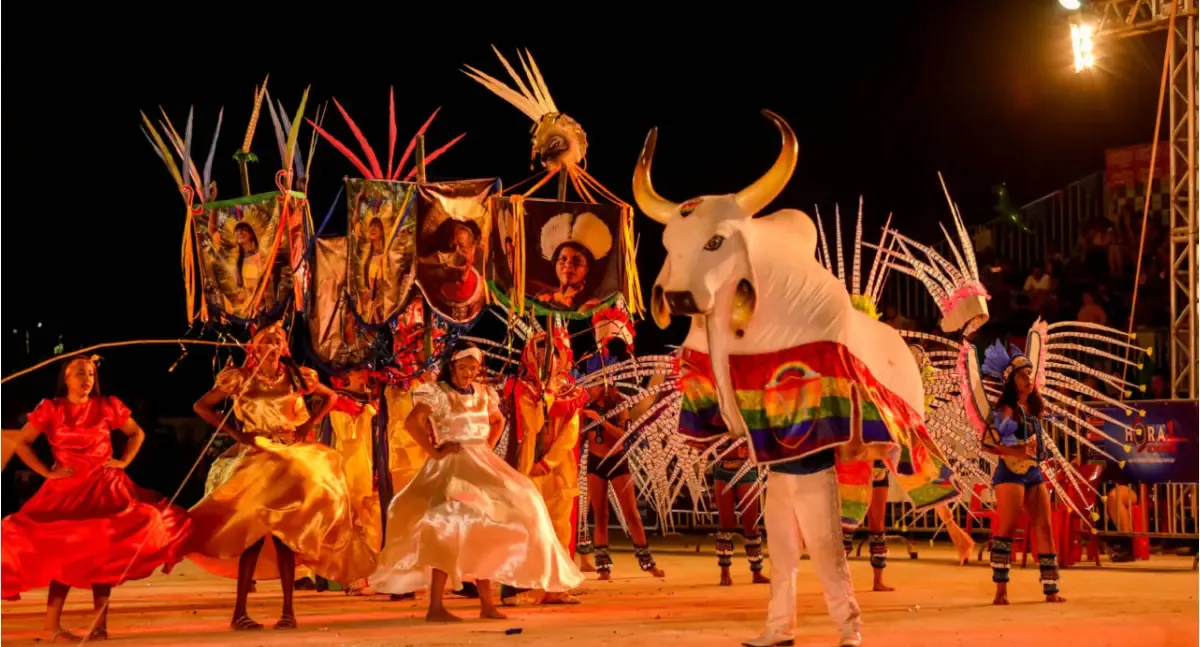 Boi-Bumbá Mimoso exalta a cultura e a resistência no Arraial Flor do Maracujá 2025