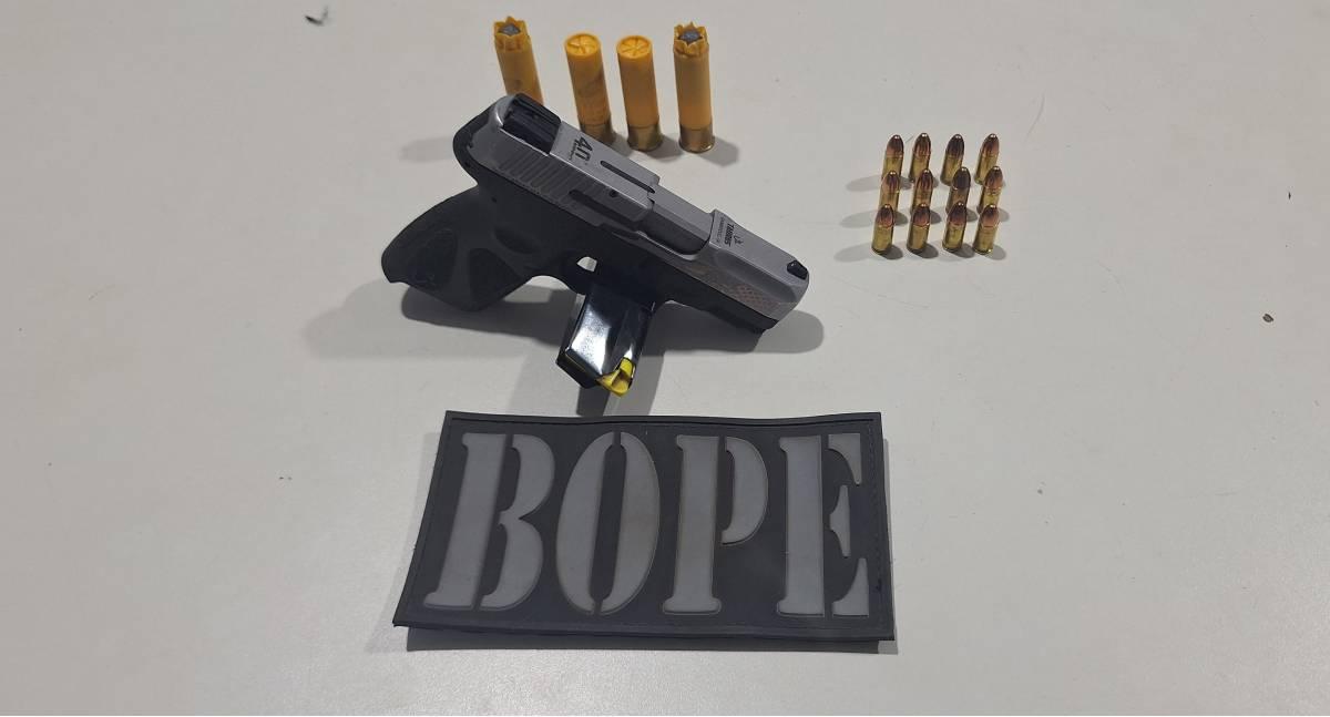 BOPE prende comerciante com arma ilegal em Operação Maximus na BR-364