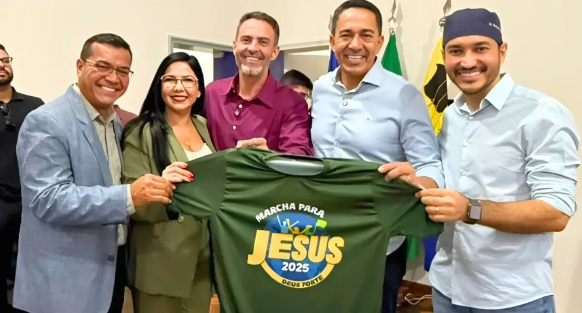 Eyder Brasil garante emenda para realização da 31ª Marcha para Jesus em Porto Velho