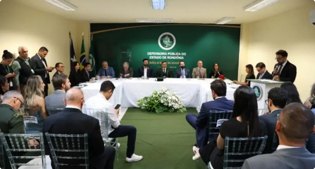 MPRO participa da posse do Defensor Público-Geral Victor Hugo para o biênio 2025-2027
