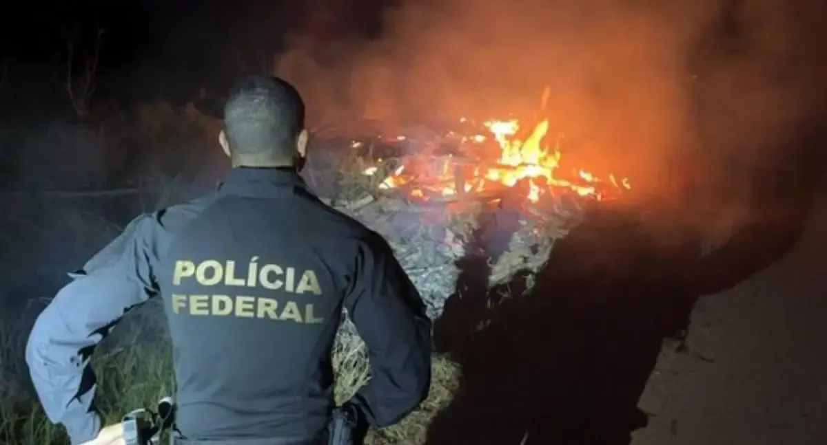 PF prende suspeito de queimada ilegal em Rondônia