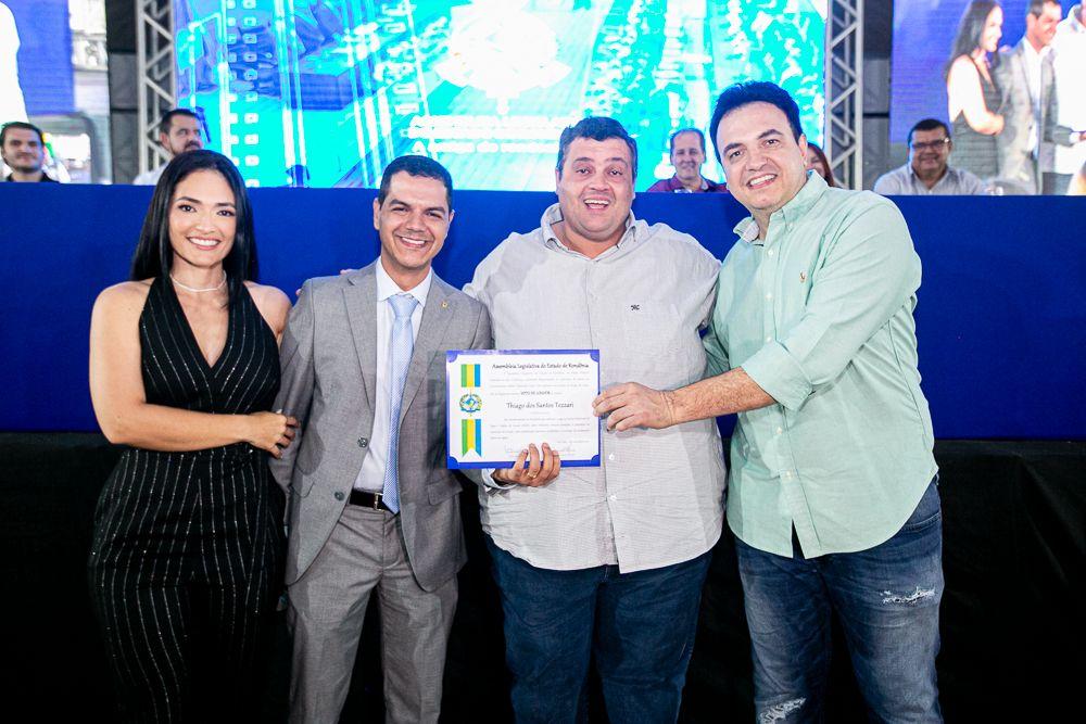 Vereador Thiago Tezzari recebe voto de louvor da Assembleia Legislativa de Rondônia durante a Cafecau