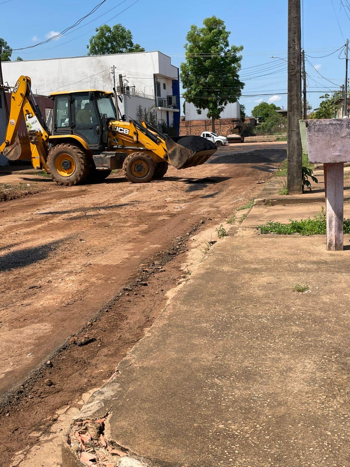 Bairro Três Marias recebe recuperação da Rua América Central após pedido do vereador Nilton Souza