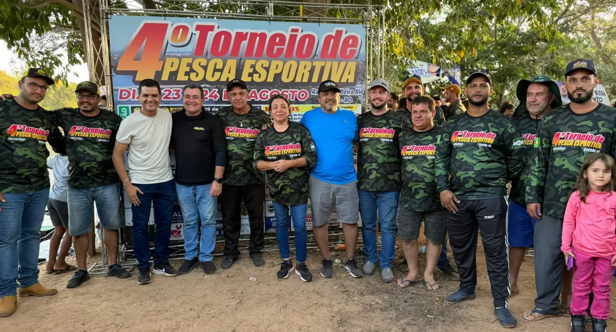 Deputado Cássio Gois apoia 4º Torneio de Pesca Esportiva no Rio Machado