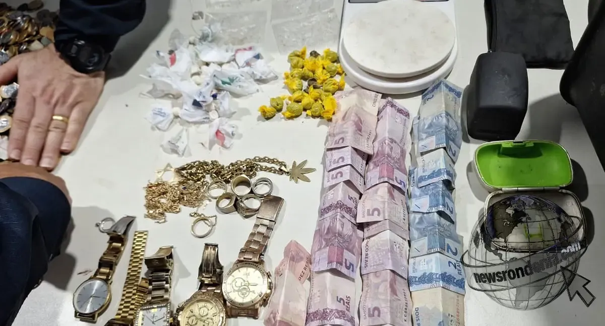 Operação do 5° BPM fecha boca de fumo e prende “traficante da rodinha” na zona Leste de Porto Velho