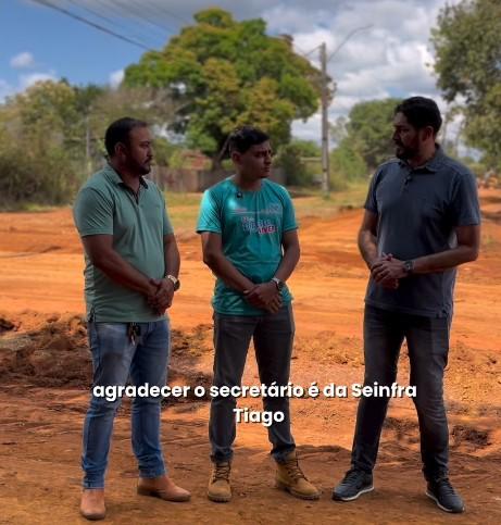 Vereador Marcio Pacele destaca início de patrolamento no distrito